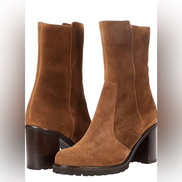 La Canadienne Boots Women’s SZ 5 PEPPA SUEDE BOOTIE IN Walnut Oiled Suede